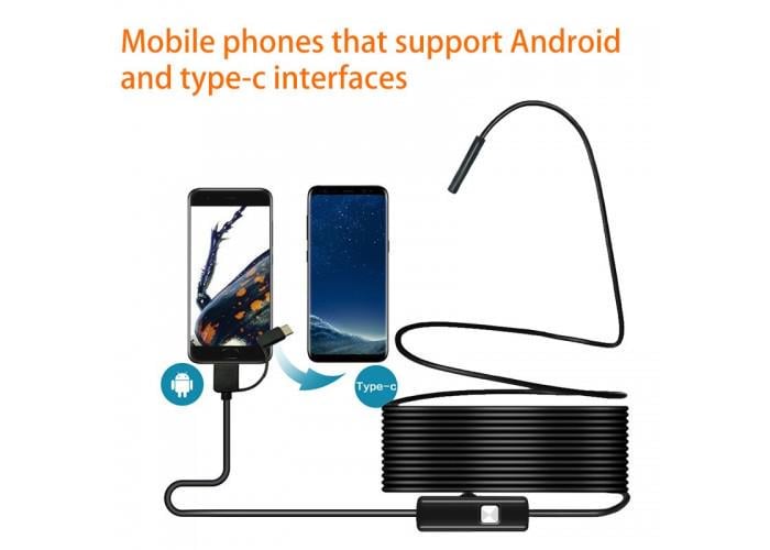 Эндоскоп 3в1 Android-OTG для смартфона - фото 2