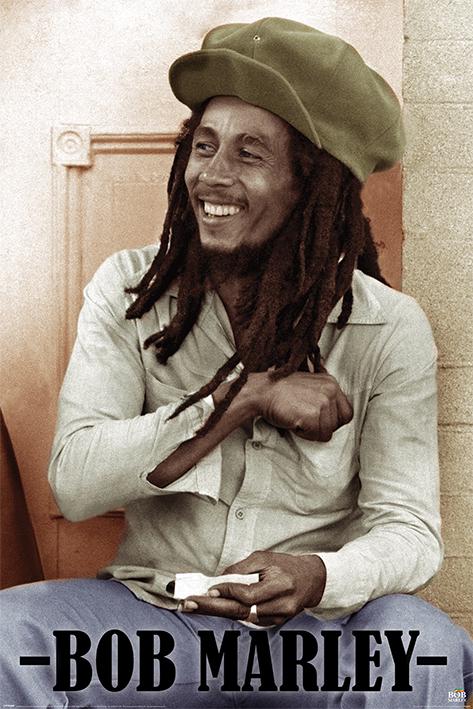 Постер плакат Боб Марлі Цигарковий Папір/Bob Marley Rolling Papers 61x91,5 см