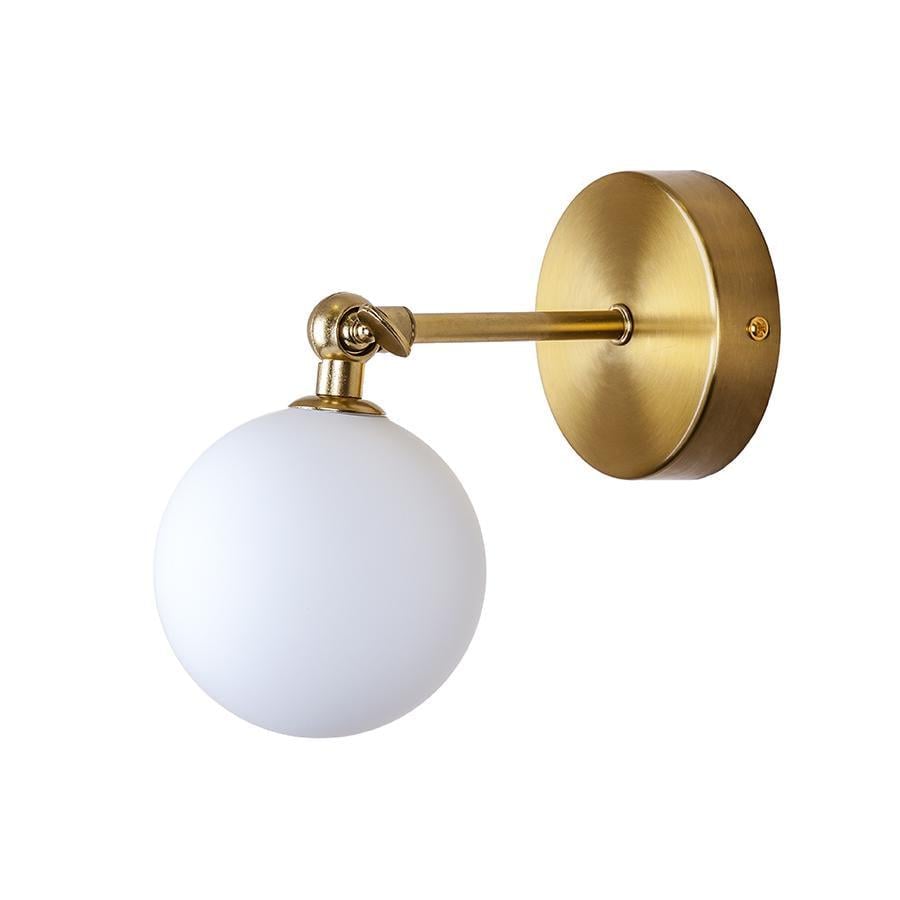 Світильник настінний Lighthouse LS-19449-1W BRZ+WH Бронзовий/Білий 