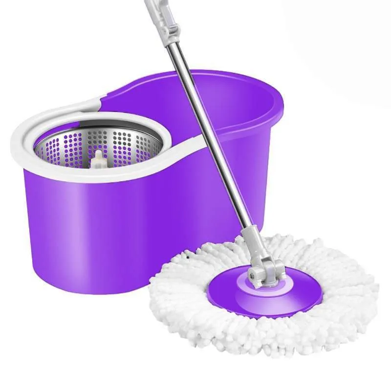 Хозяйственное ведро для мытья полов со шваброй с автоматическим отжимом Magic Mop Easy 360 10 л Хозяйственное ведро для мытья полов со шваброй с автоматическим отжимом Magic Mop Easy 360 10 л