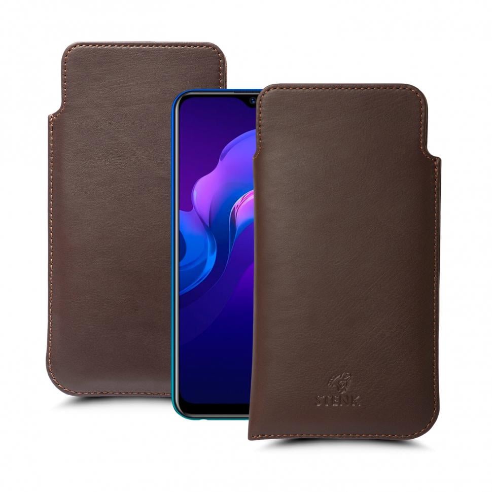 Футляр Stenk Elegance для Vivo Y15 Коричневый (63405) Футляр Stenk Elegance для Vivo Y15 Коричневый (63405)