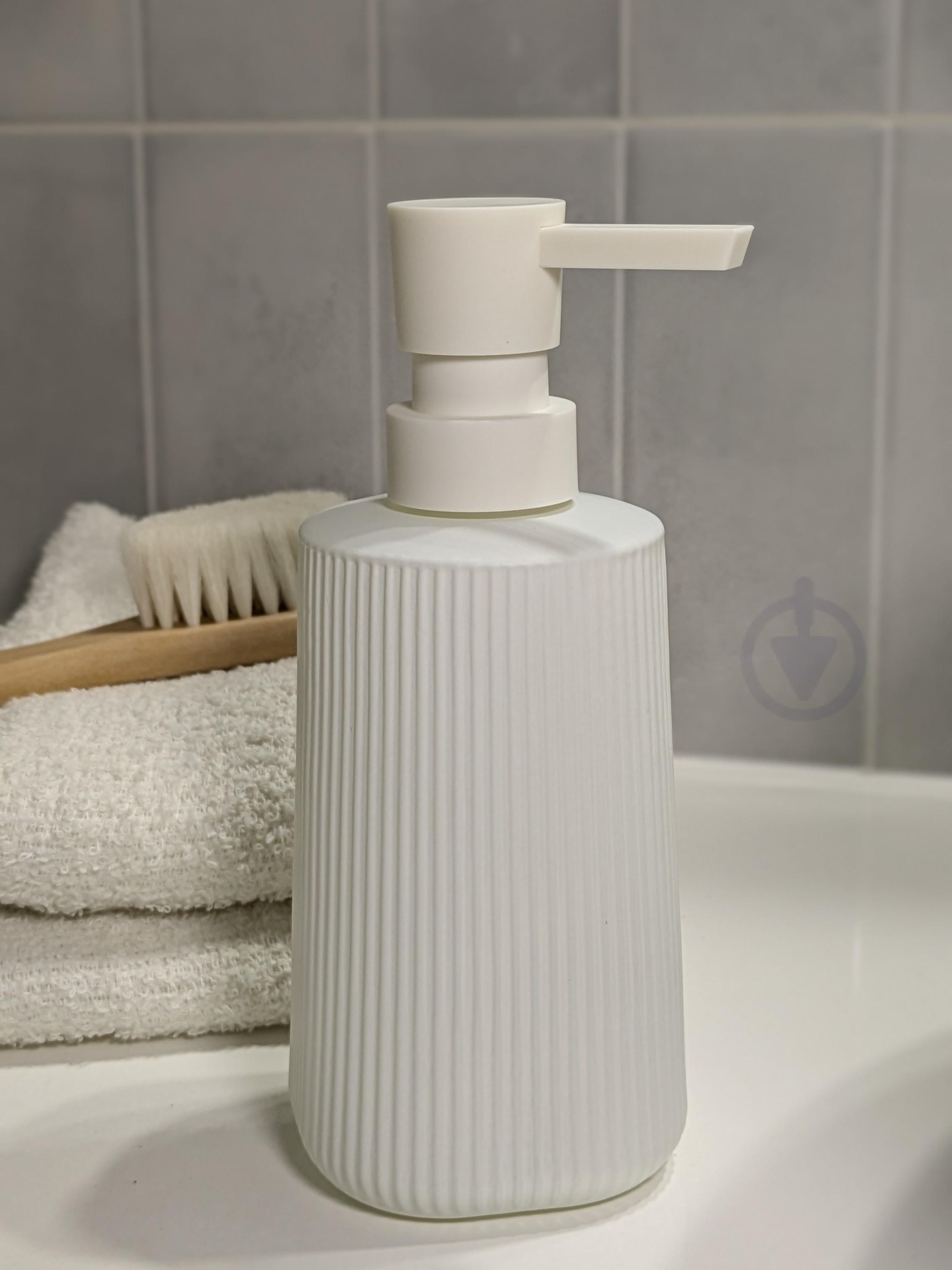 Дозатор для жидкого мыла Полосы Белый (27641899)