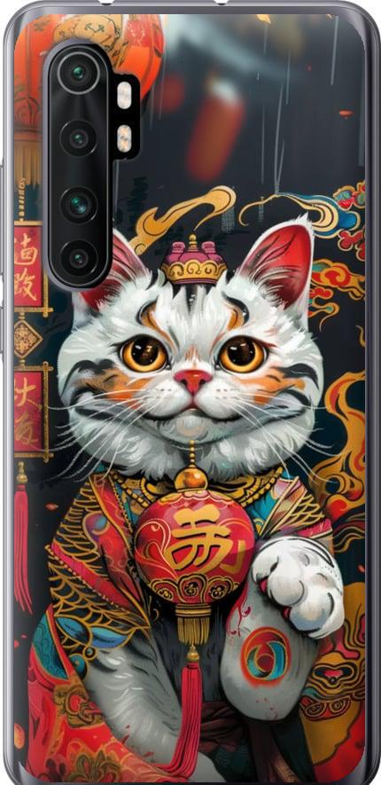 Чехол на Xiaomi Mi Note 10 Lite China Cat v2 (6135u-1937-42517) Чехол на Xiaomi Mi Note 10 Lite China Cat v2 (6135u-1937-42517)