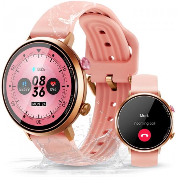 Смарт-годинник Oukitel BT60 AMOLED 1,32" 230 mAh Bluetooth 5.2 Gold (6931940742856) - фото 7