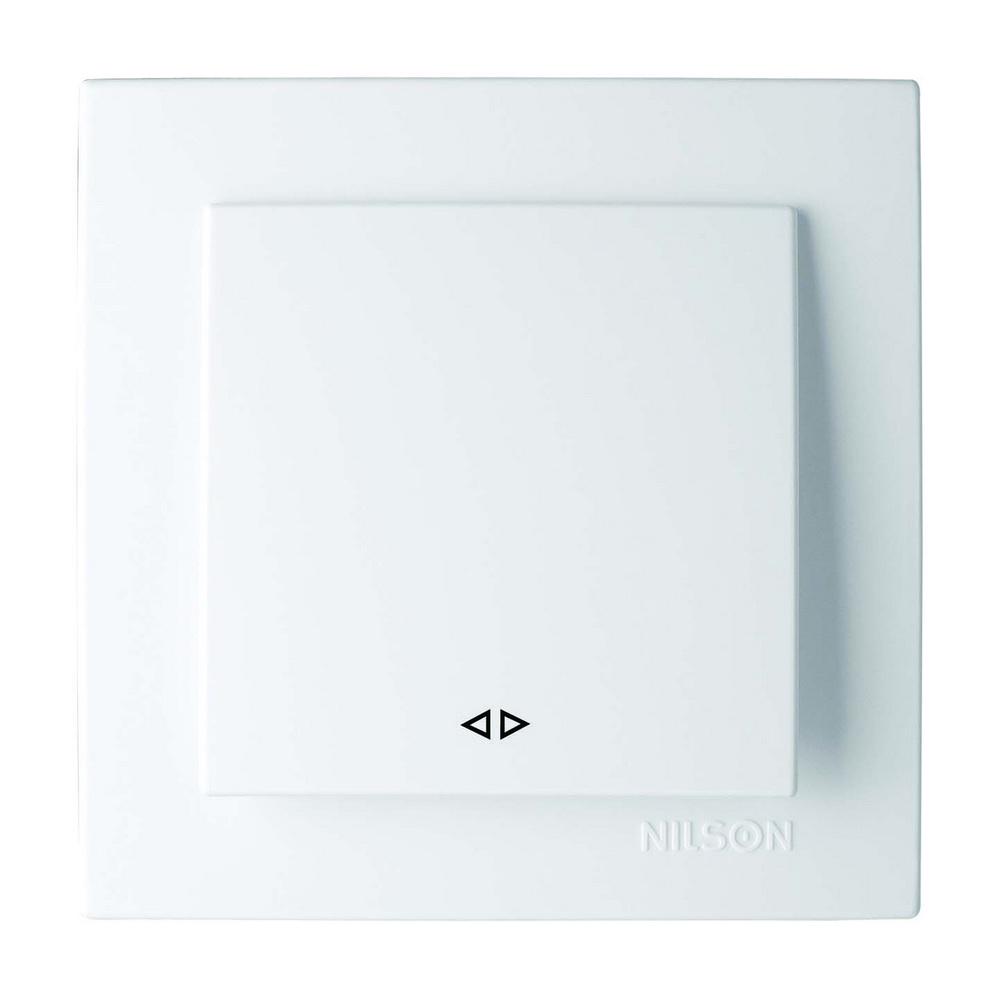Выключатель Nilson Touran промежуточный Белый (24111010)