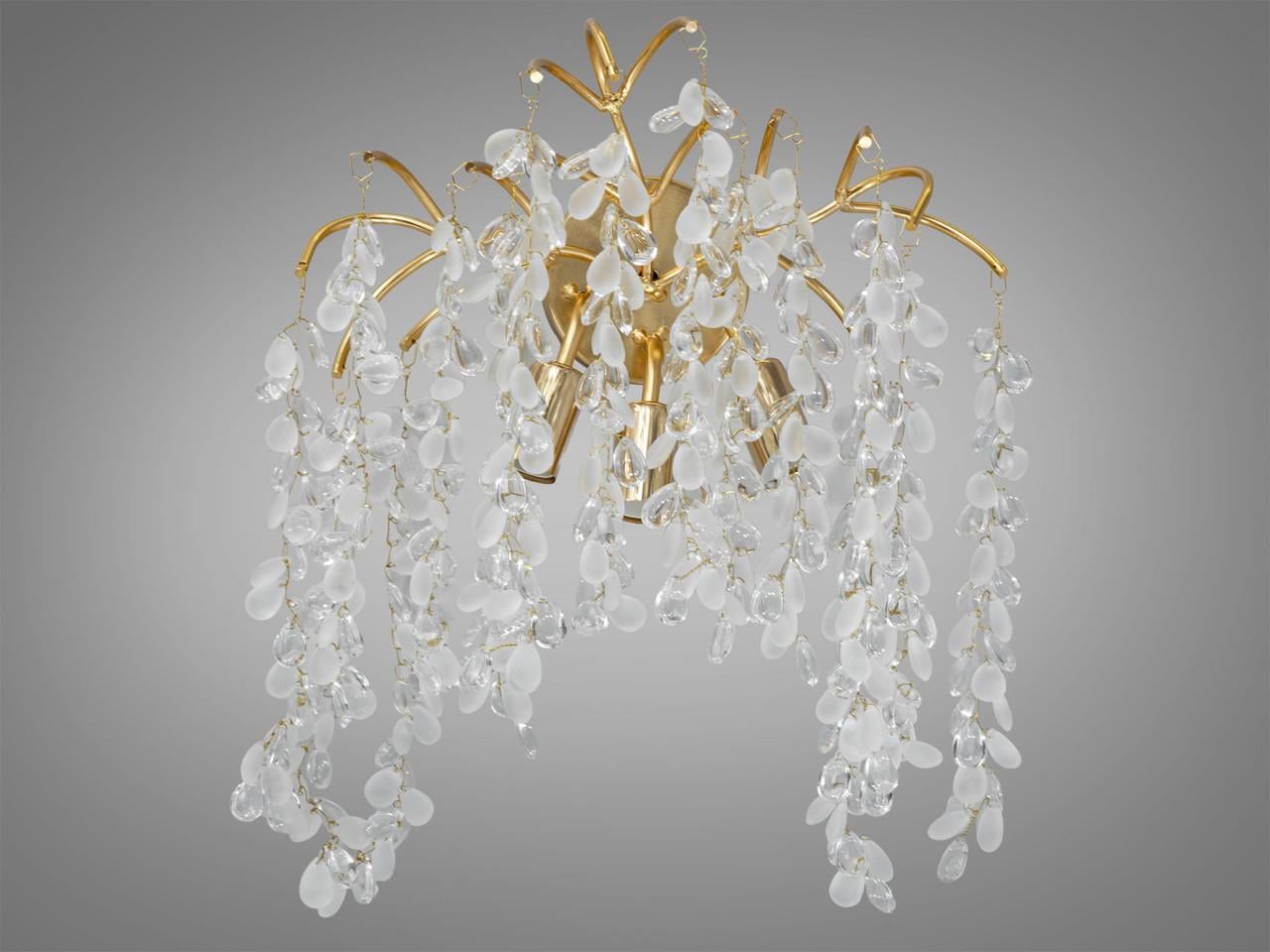 Люстра с хрусталем 603-3W GD (2437588929)