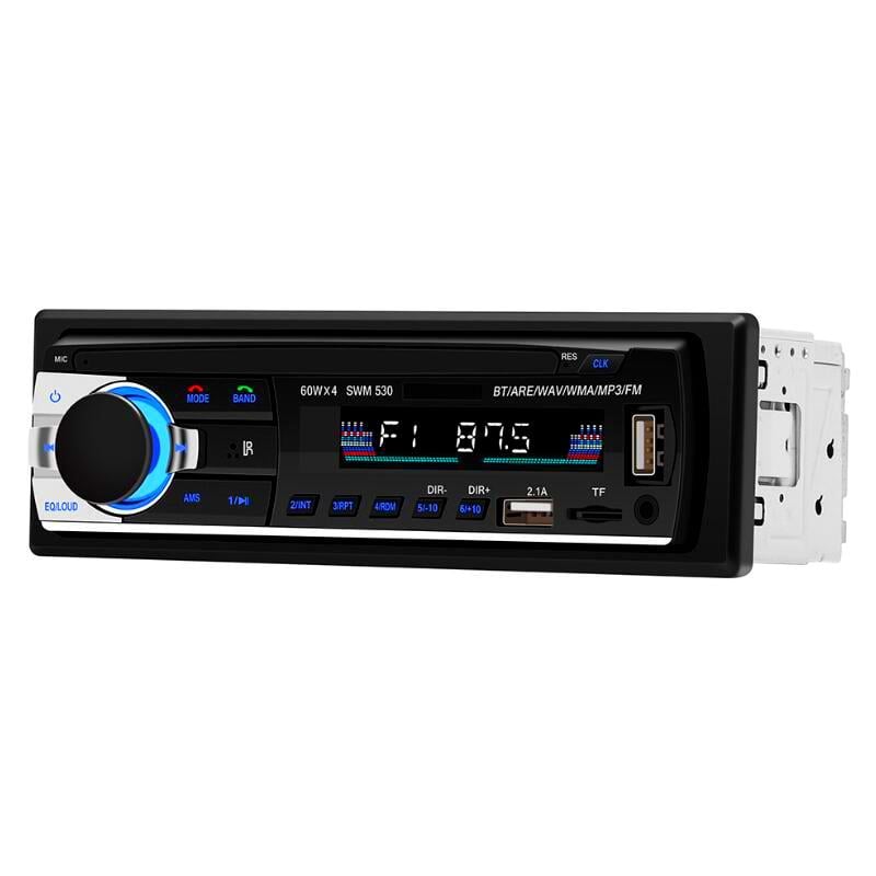 Автомагнітола 2xUSB/Bluetooth RGB SD/AUX/FM пульт Вт 520 4x60W - фото 3