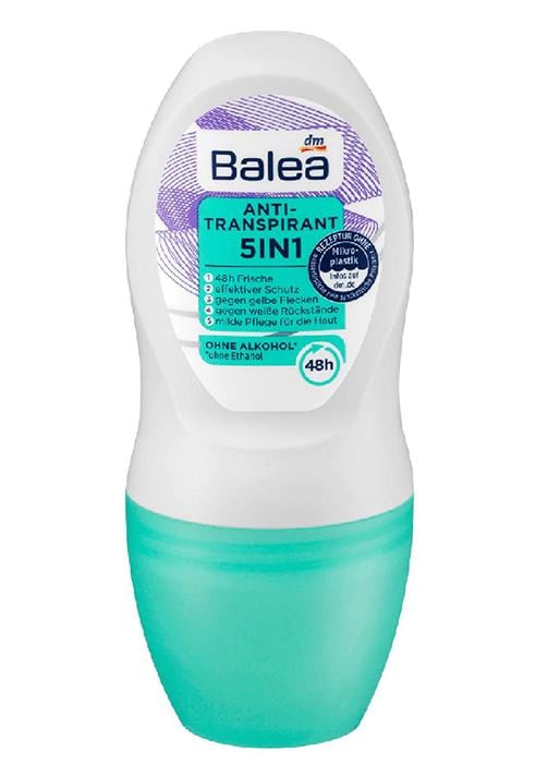 Дезодорант шариковый Balea 5в1 Protection 50 мл (Е-01106)