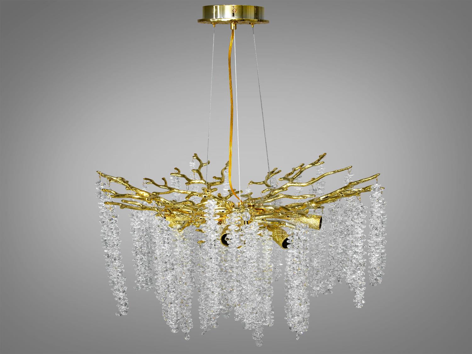 Люстра кришталева (608-600GD) - фото 2