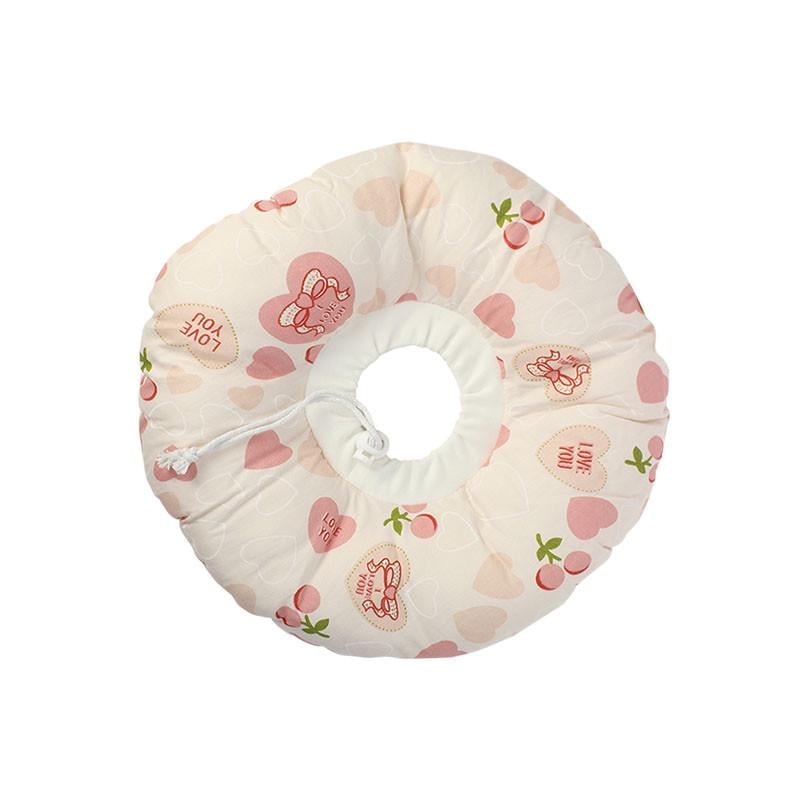 Мягкий воротник-подушка для кошек Hoopet 19G0005GF Peach Love M