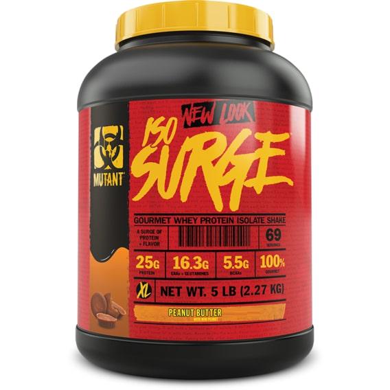 Протеин Mutant Iso Surge 2270 г 73 порции Peanut Butter