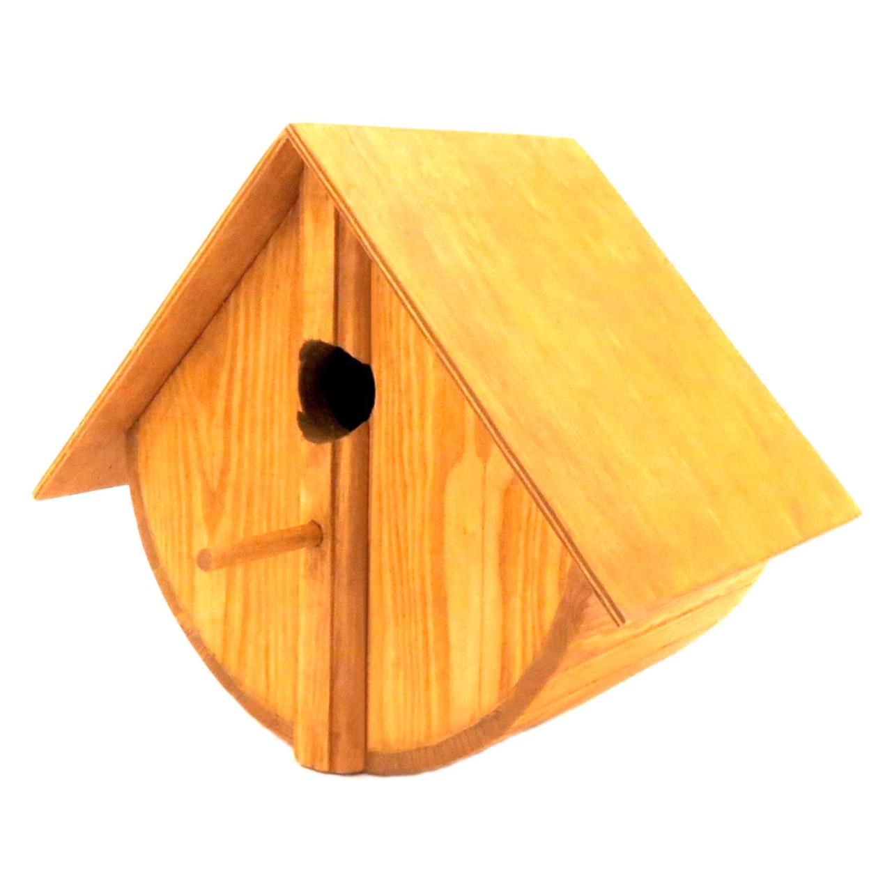 Шпаківня садова з дерева Свірістель Каррі (СКВ-001403) Шпаківня садова з дерева Свірістель Каррі (СКВ-001403)