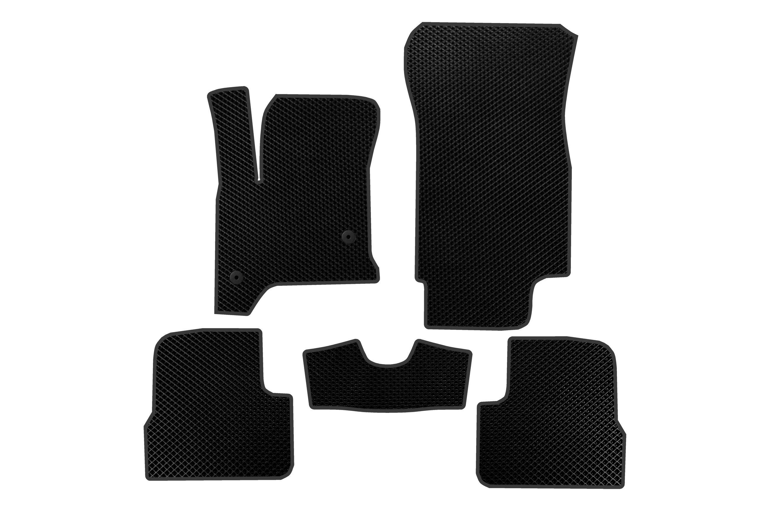 Коврики автомобильные Digital Designs EVA для Alfa Romeo Junior 2024- гг. этилвинилацетат Черный (183336)