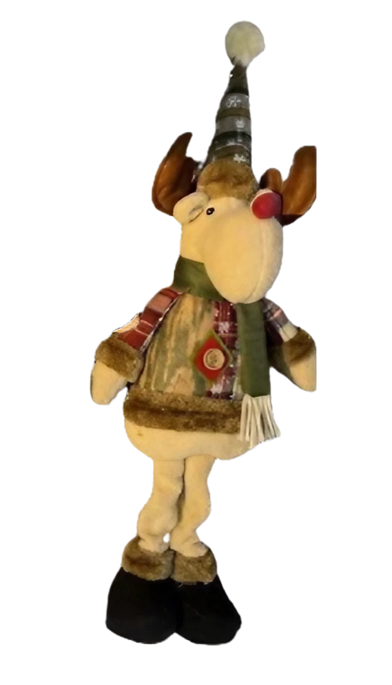 Фигурка новогодняя Stenson Santa&Co M48038 55 см (13152247)