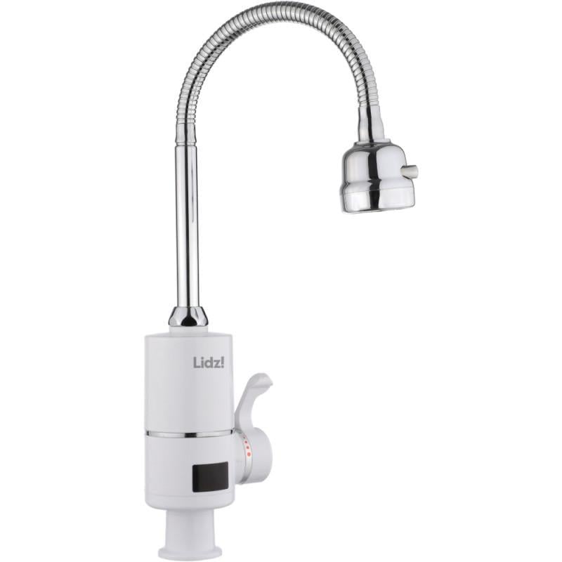 Проточний водонагрівач для кухні Lidz Warm 062 LDWAR062WCR49099 на 3 режими White/Chrome (36812266)