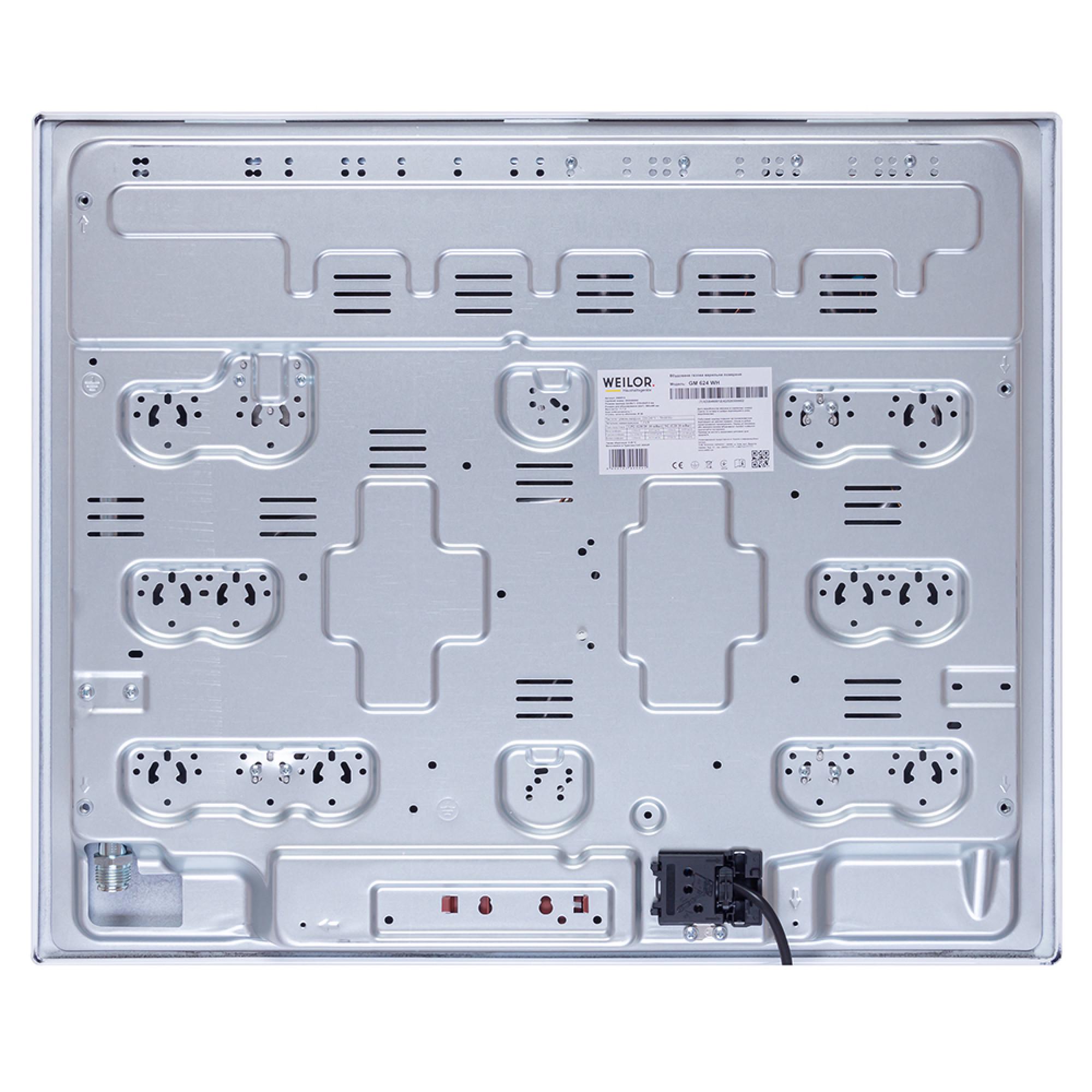 Варочная поверхность газовая WEILOR GM 624 WH - фото 10