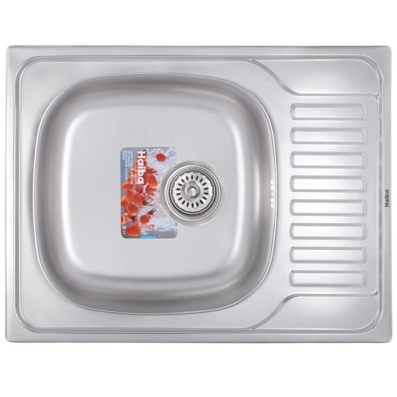 Мойка кухонная Haiba 65x50 см Satin (HB0555)