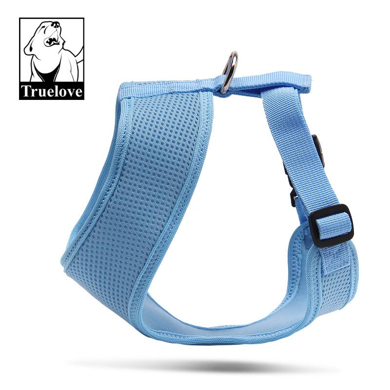Шлея для собак і котів Truelove TLH1911 дихаюча сітчаста для тварин XS Блакитний - фото 3 Шлея для собак і котів Truelove TLH1911 дихаюча сітчаста для тварин XS Блакитний - фото 3