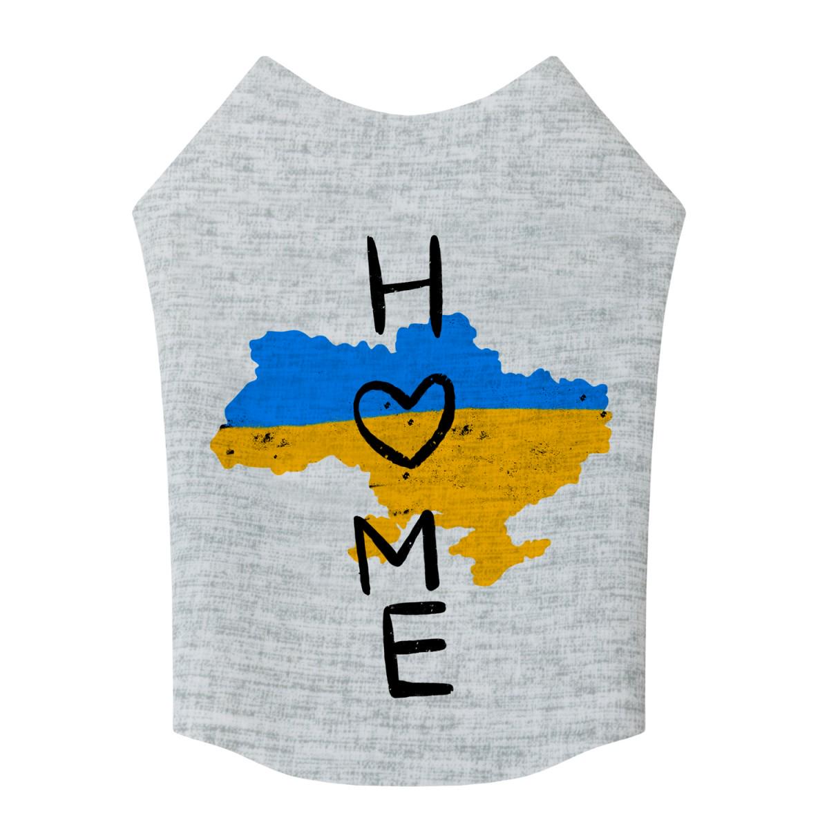 Майка для собак Waudog Clothes Дом S30 Серый (294-0230)