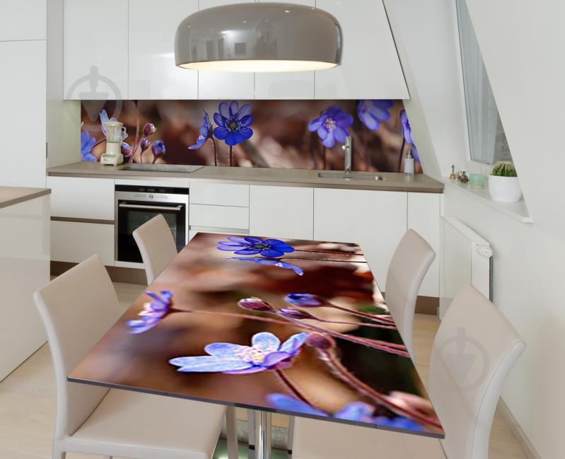 Наклейка 3Д виниловая на стол Zatarga «Голубой сон» 600х1200 мм (Z183329st)