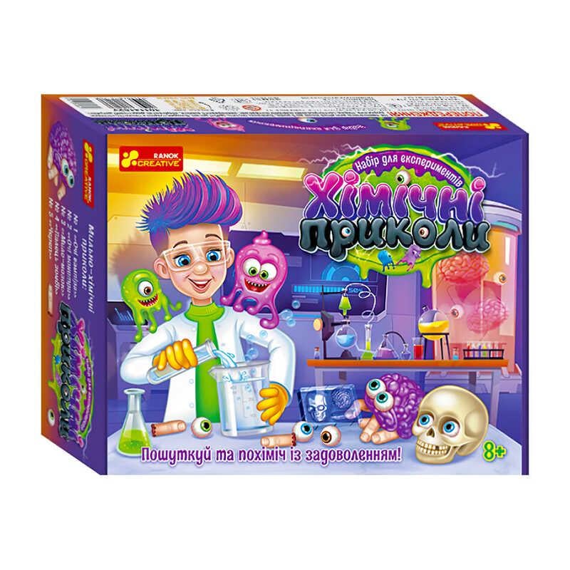 Набор для экспериментов Ранок 10114152У Химические приколы 5 опытов (45074)