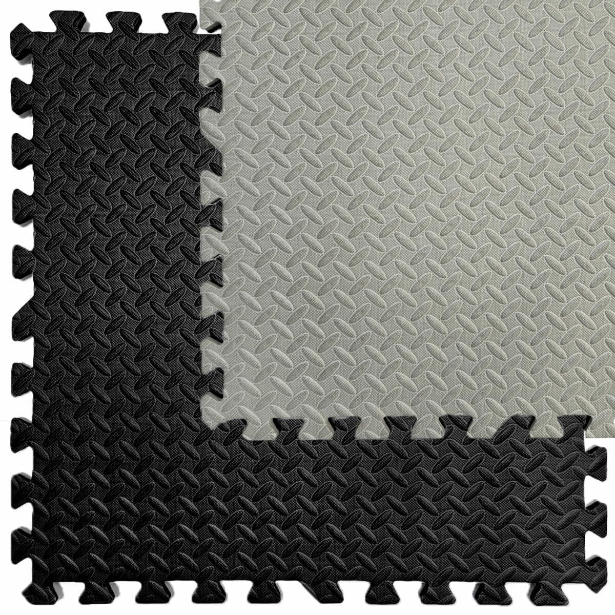 Напольное двустороннее покрытие GREY та BLACK 60*60cm*2cm (D) SW-00001843 - фото 6