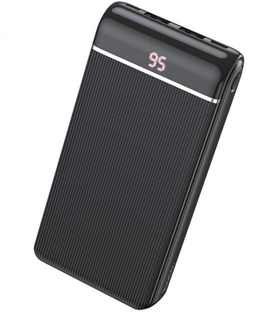 Портативное зарядное устройство Hoco with Display Famous Li-Pol 20000 mAh J59A Black (34e36a8a)