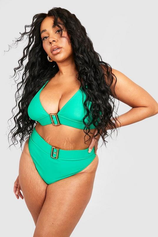 Купальные трусики Boohoo GZZ41873 р. 54 Зеленый (3331109412963)