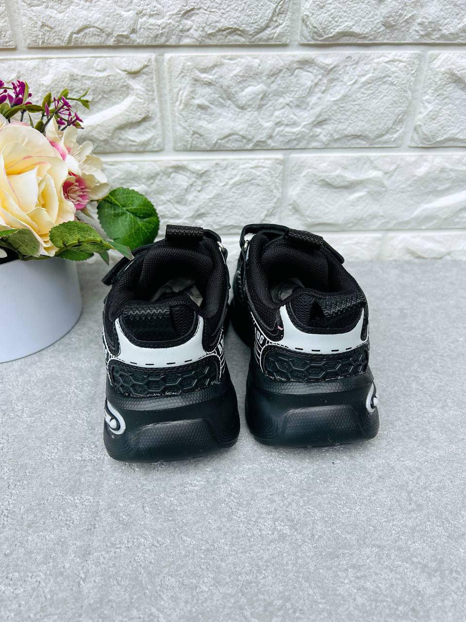 Кроссовки для мальчиков Башили 1559 р. 33 19,8 см Черный (1559-1) - фото 3 Кроссовки для мальчиков Башили 1559 р. 33 19,8 см Черный (1559-1) - фото 3