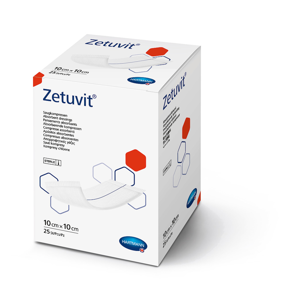 Повязка сорбционная Zetuvit 10х10 см 1 шт. - фото 3