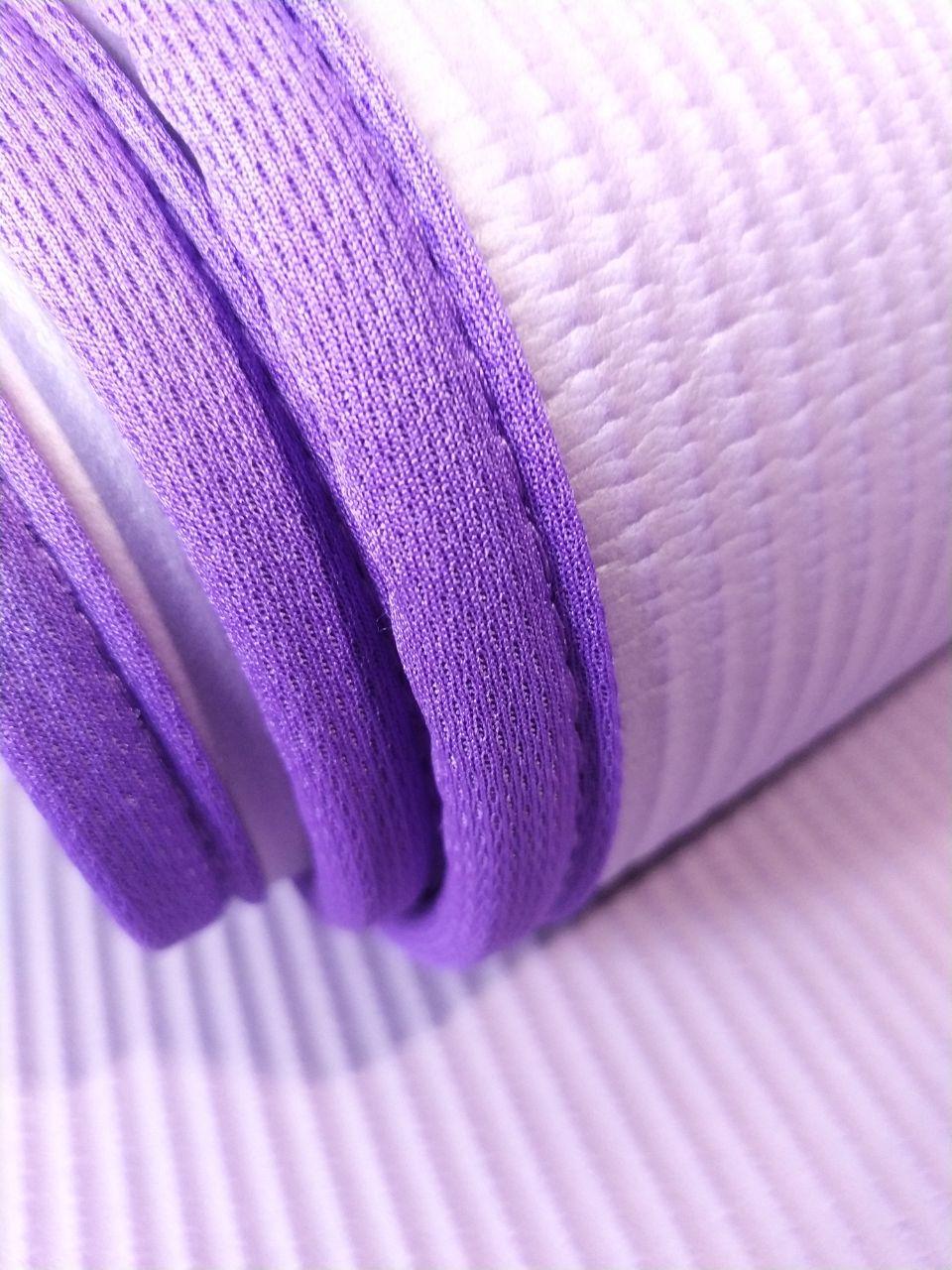Коврик для йоги и фитнеса Yoga mat 1810x610x10 мм каучук Фиолетовый - фото 8 Коврик для йоги и фитнеса Yoga mat 1810x610x10 мм каучук Фиолетовый - фото 8