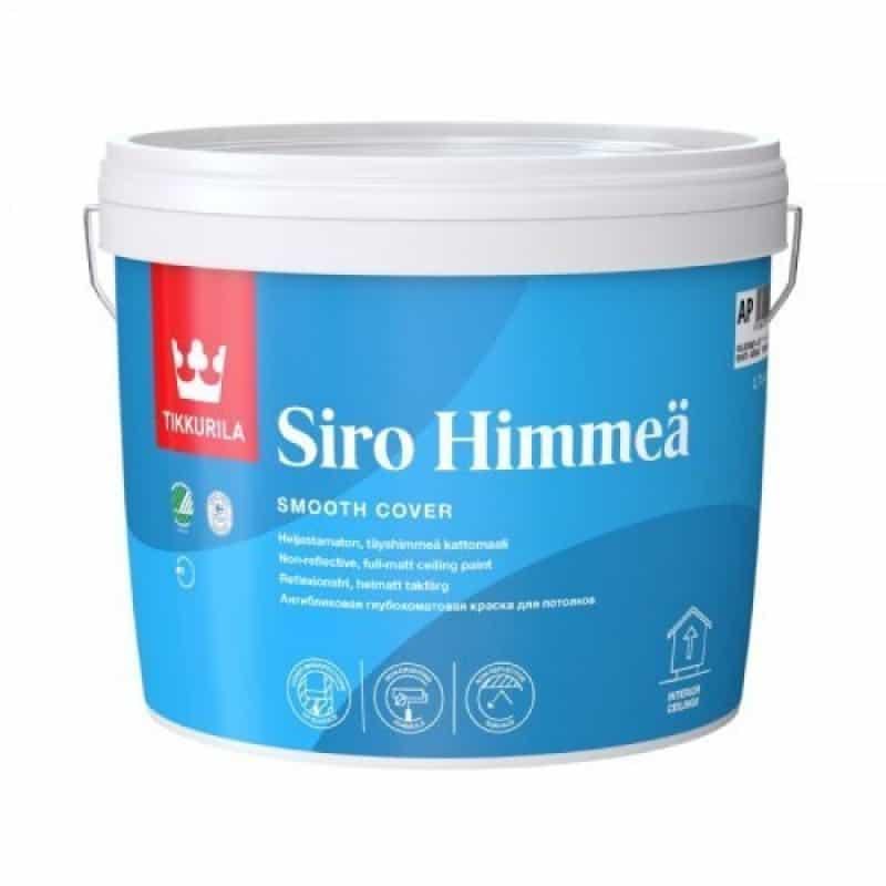 Краска для потолка Tikkurila Siro Himmea база A 9 л (29-1342-2436) Краска для потолка Tikkurila Siro Himmea база A 9 л (29-1342-2436)