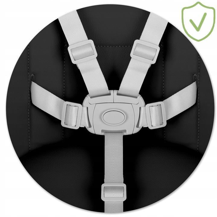 Стульчик для кормления Ricokids Mani 3в1 Черный (700900) - фото 8 Стульчик для кормления Ricokids Mani 3в1 Черный (700900) - фото 8