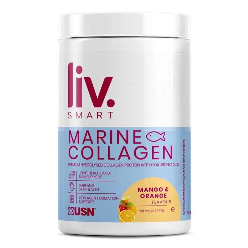 Коллаген USN LivSmart Marine Collagen Манго/Апельсин 330 г (22821-01)