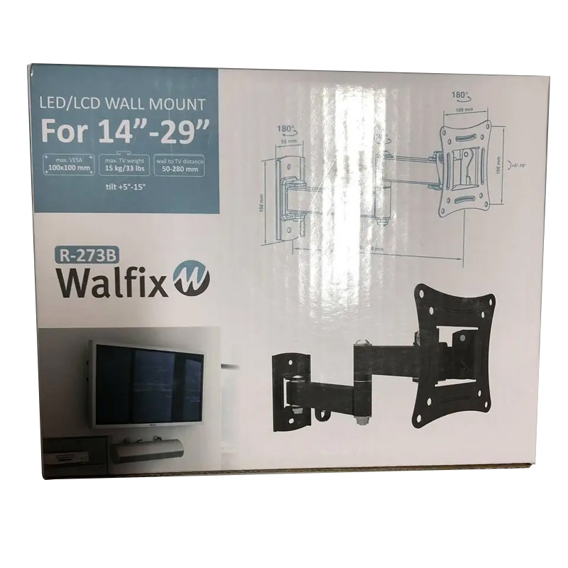 Крепление для телевизора Walfix R-273B настенный 14-29" (tf2952) - фото 4