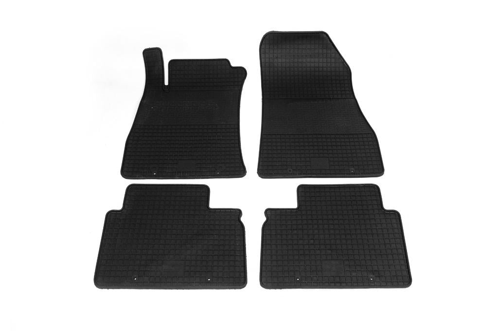 Резиновые коврики Polytep для Nissan Juke 2010-2019 гг. резина Черный