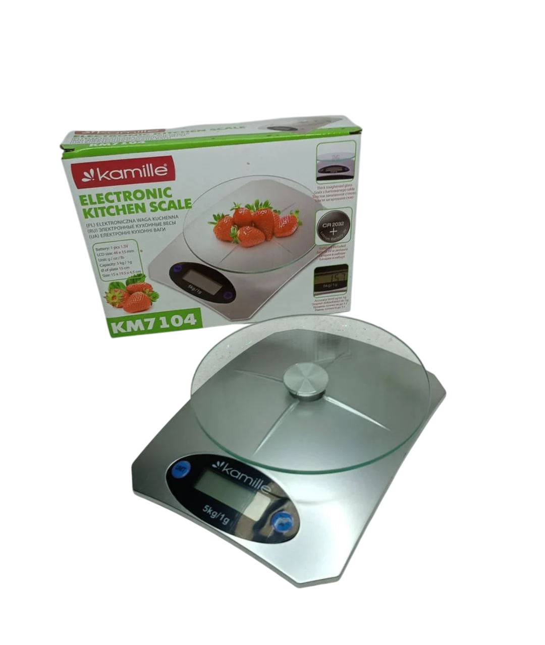 Весы кухонные Kamille KM-7104 до 5 кг