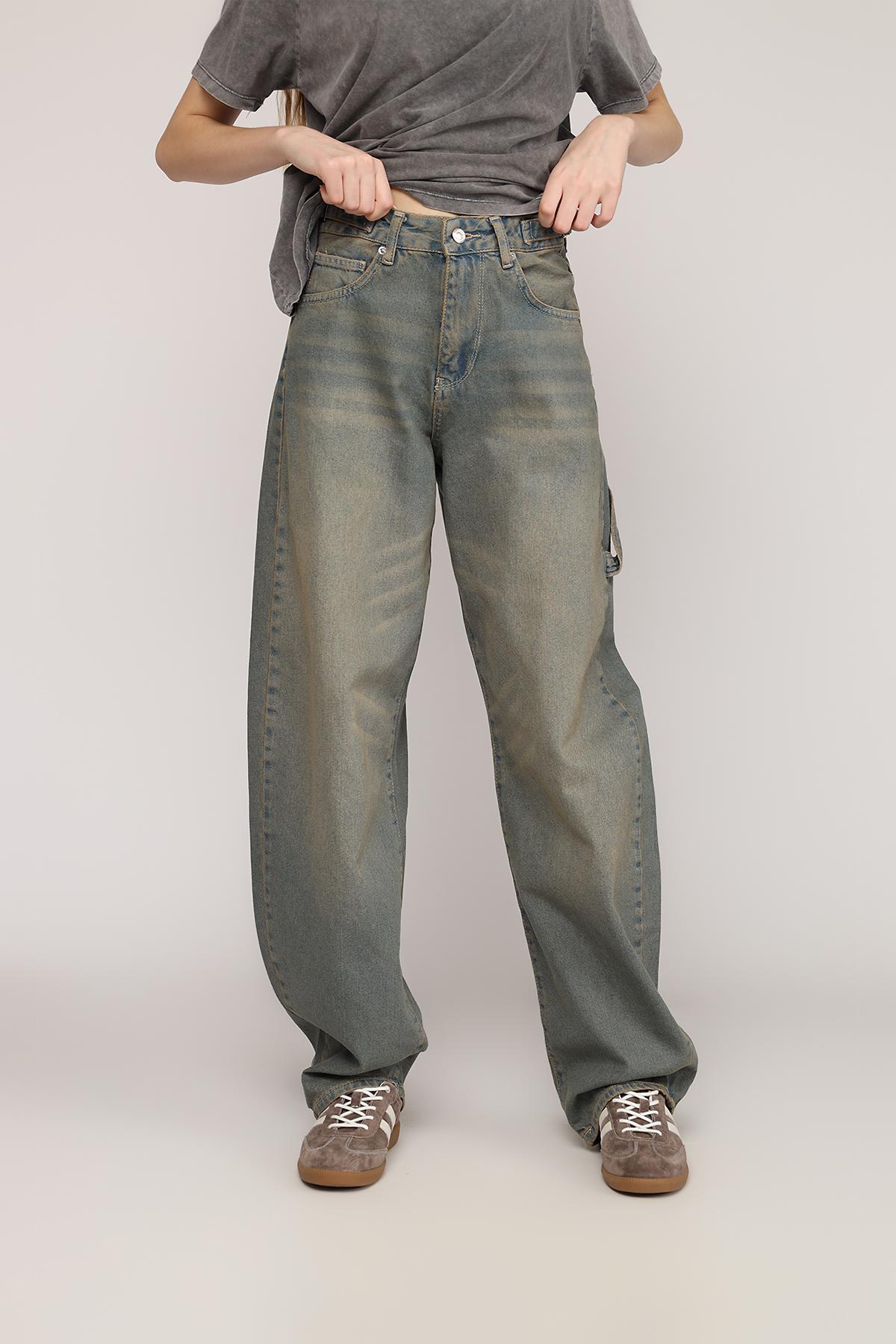 Джинсы женские Horseshoe ЦБ-00271102 р. 46 Голубой (SKT001047824) - фото 7