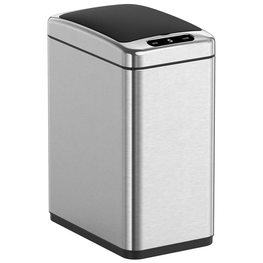 Мусорное ведро сенсорное KOER TC-020408-02 KR5588 с крышкой 8 л Сатин (270641)