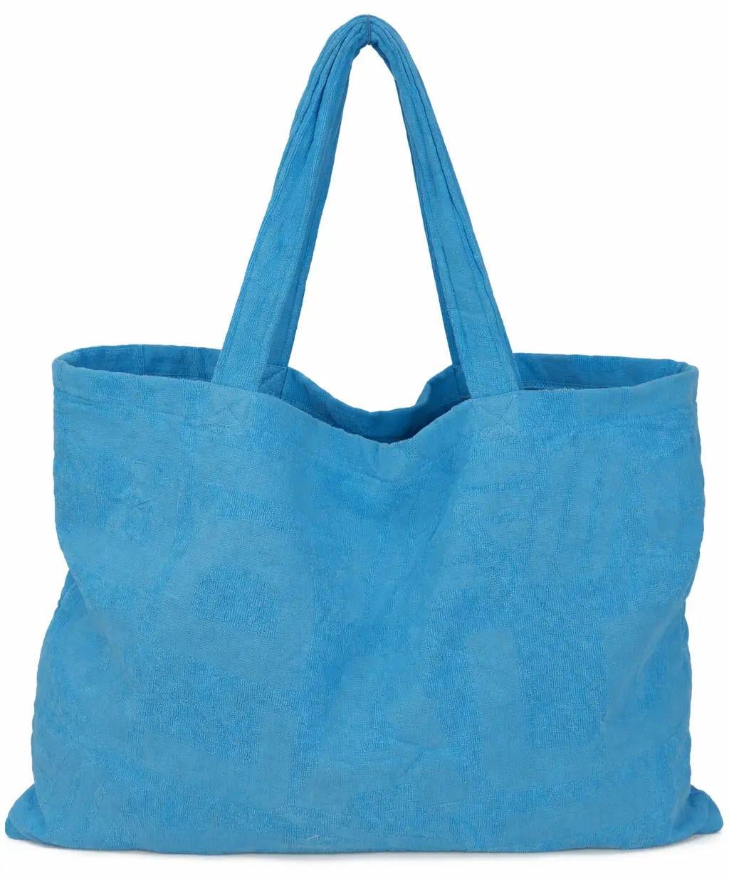 Сумка пляжна Deltex бавовоняна Блакитний (4061461402105)