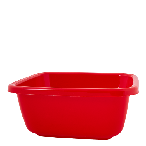 Таз хозяйственный квадратный 7 л Красный