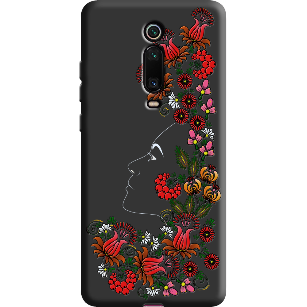 Чехол BoxFace Xiaomi Mi 9T / Mi 9T Pro 3D Ukrainian Muse Черный силикон (37376-bk64-38687)