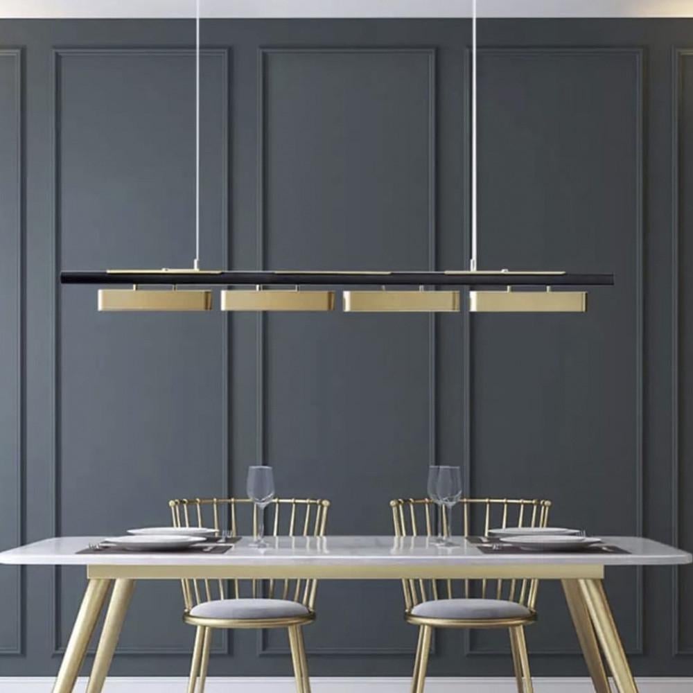 Светильник удлиненный на 4 латунных модуля 180 см (NO6-1800) - фото 1 Светильник удлиненный на 4 латунных модуля 180 см (NO6-1800) - фото 1