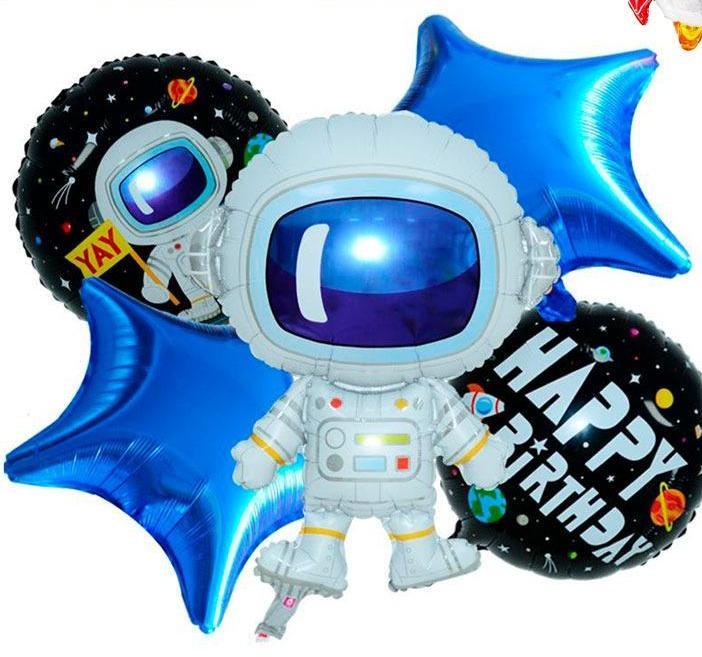 Воздушные шарики Happy Birthday MK 5650 Космос - фото 2 Воздушные шарики Happy Birthday MK 5650 Космос - фото 2