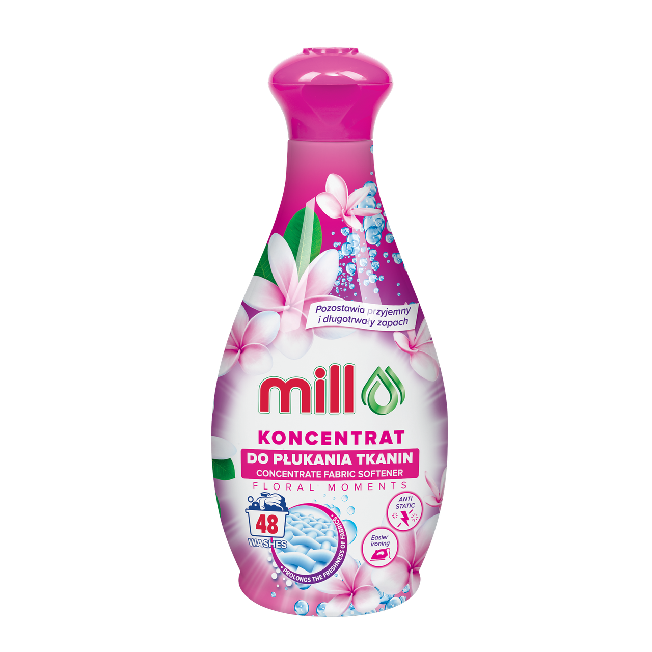 Концентрат ополіскувач MILL PROFESSIONAL Квіткові моменти 1,3 л