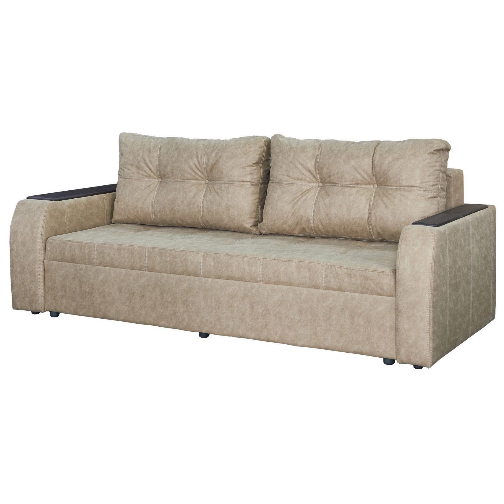 Диван раскладной Мебель-Сервис Дина выкатной ДСП/металл ткань Джип Бежевый - фото 1 Диван раскладной Мебель-Сервис Дина выкатной ДСП/металл ткань Джип Бежевый - фото 1