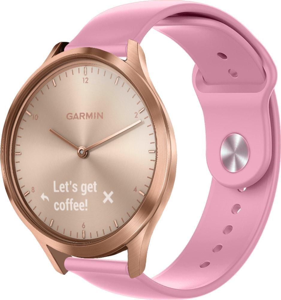 Ремешок Base для Garmin Vivomove HR Rose Pink (35186)
