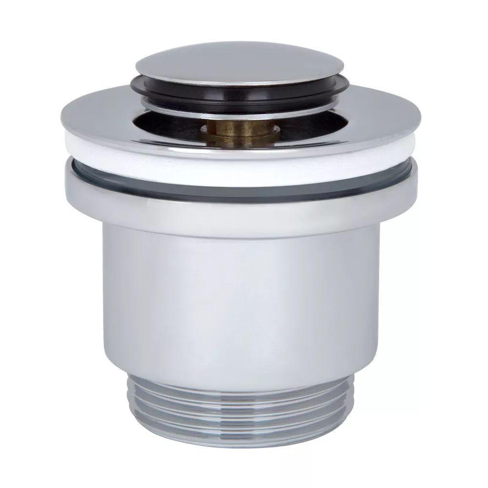 Клапан донный ITAL HF1082 Click-Clack d 63 мм 1 1/4" латунь Хром (SQ-1047167)