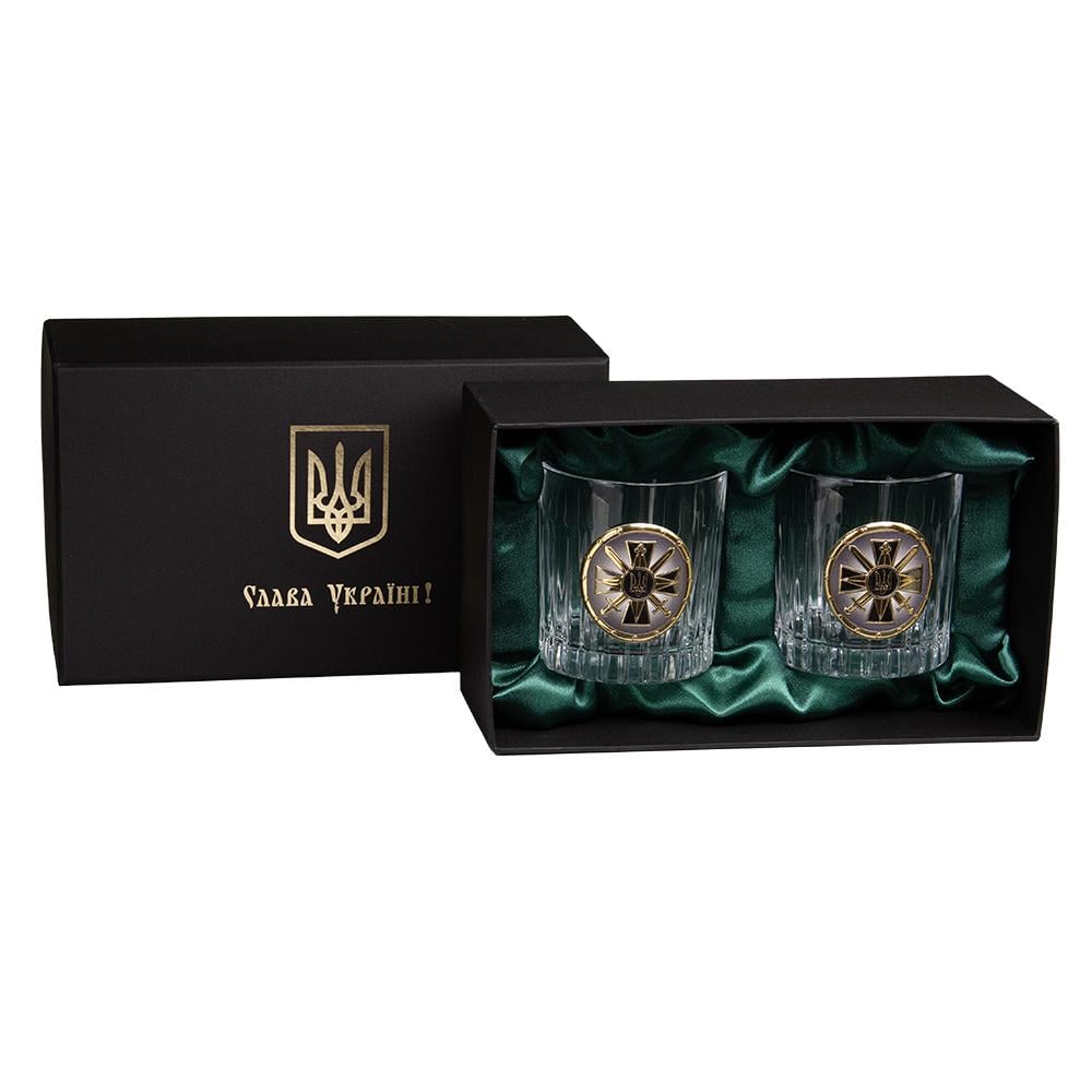 Набор бокалов для виски Boss Crystal Разведка 2 бокалы 360 мл (196-0015)