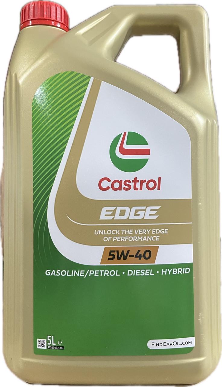 Моторное масло Castrol Edge 5W-40 5 л (1535F1) Моторное масло Castrol Edge 5W-40 5 л (1535F1)